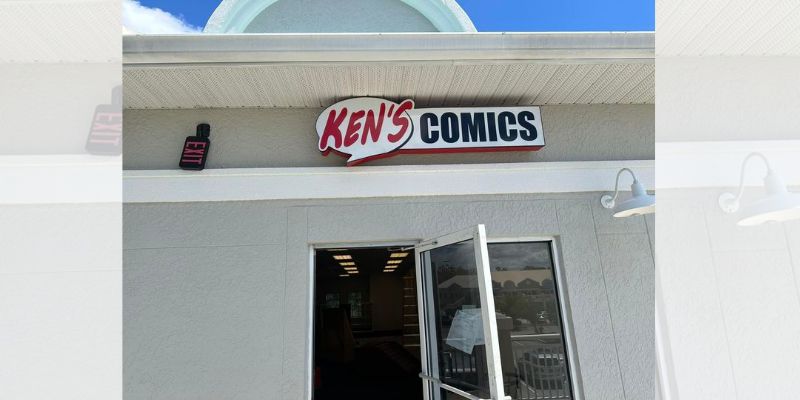 Ken's Comics Grand Opening is July 29, 2024 Ken's Comics and Collectibles in Palm Coast Now Open