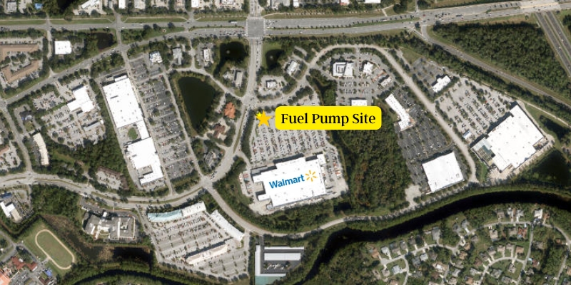 Palm Coast Walmart Proposed Gas Pump Station and Convenience Store Palm Coast Walmart Proposed Convenience Store
